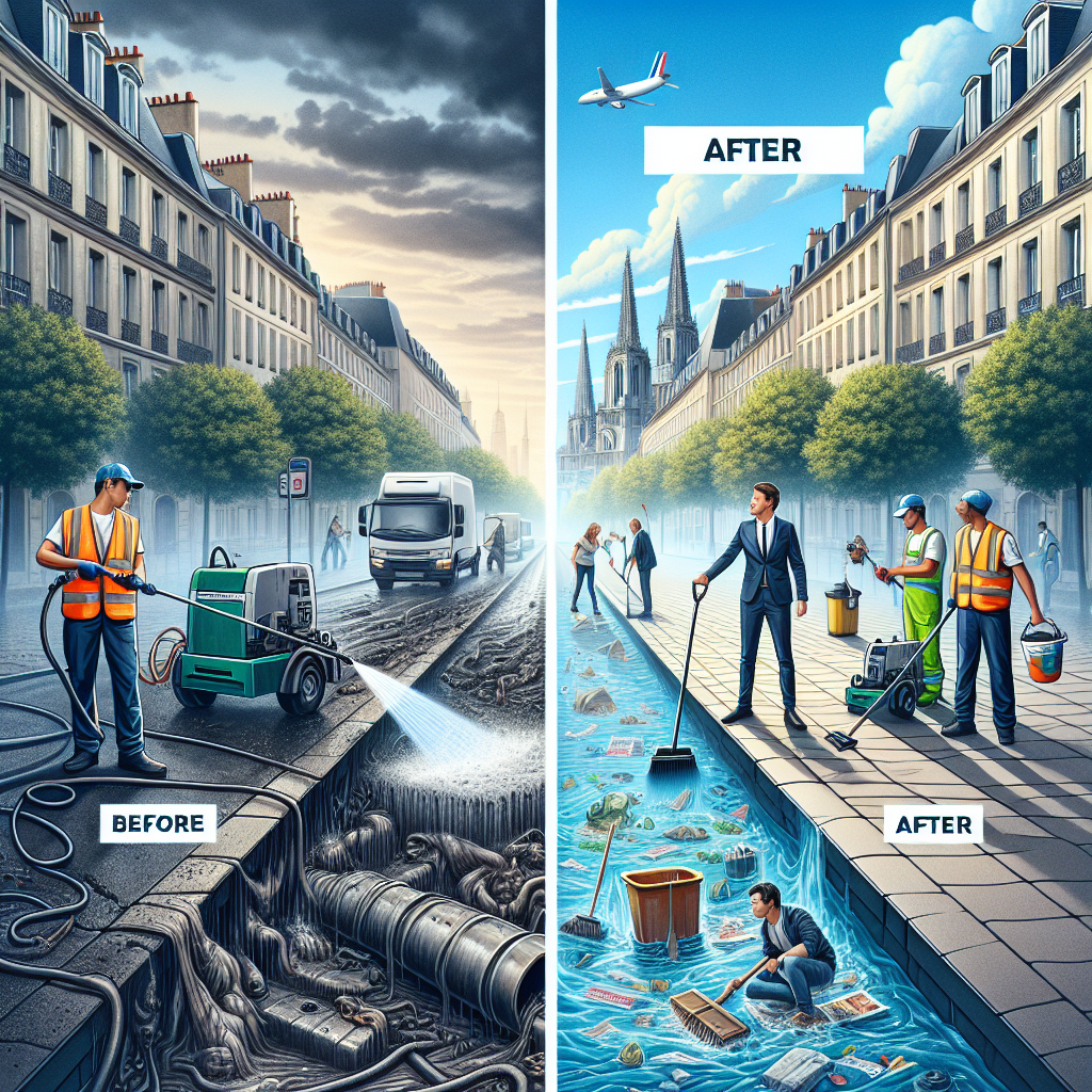 Drainage sans effort : Découvrez les avantages des services de nettoyage experts en France !