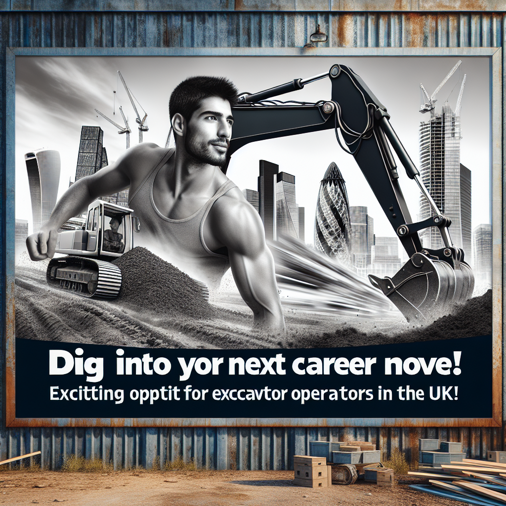 Dig Into Your Next Career Move: Exciting Opportunities for Excavator Operators in the UK!