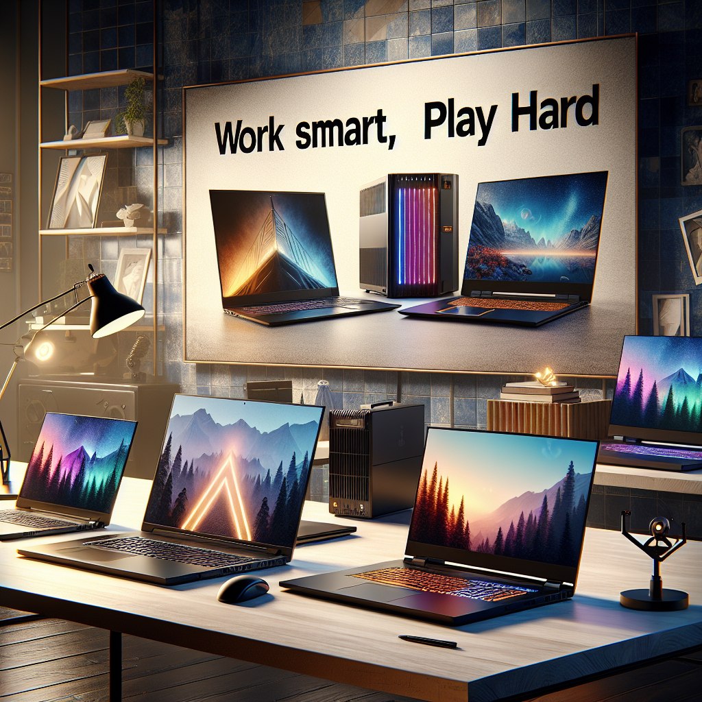 Work Smart, Play Hard – Find Your Ideal Laptop Today!