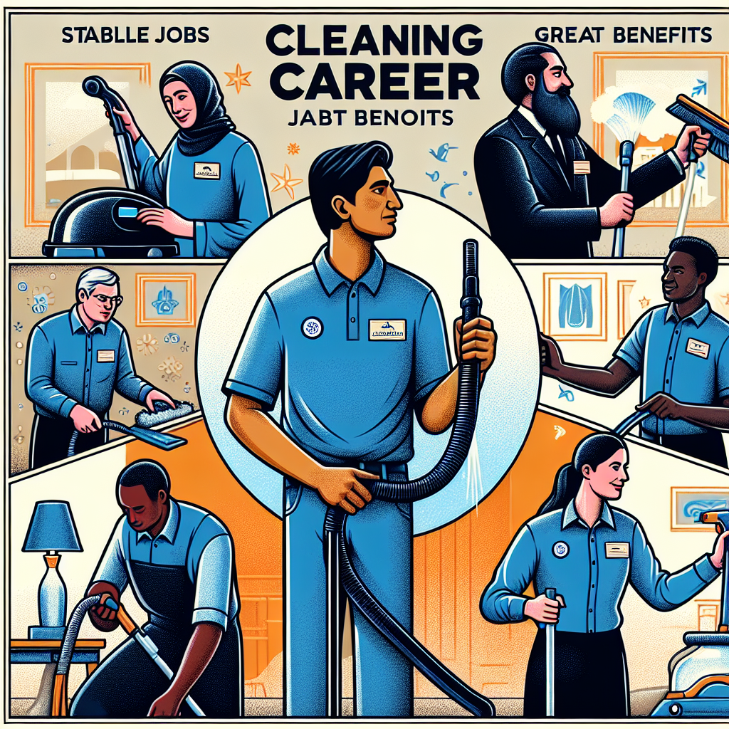 Kickstart Your Career in Cleaning: Stable Jobs, Great Benefits!