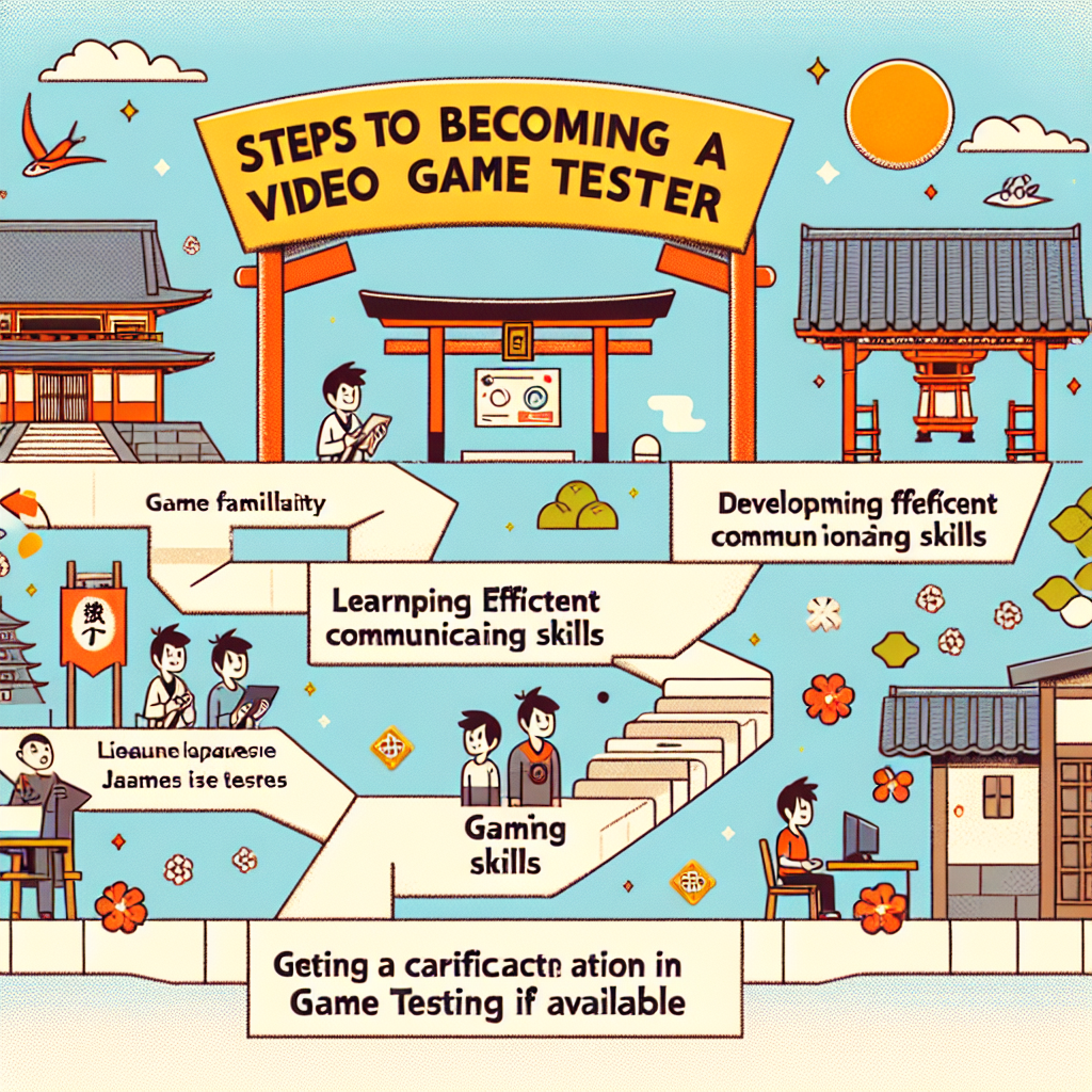 日本でゲームテスターになる方法ガイド