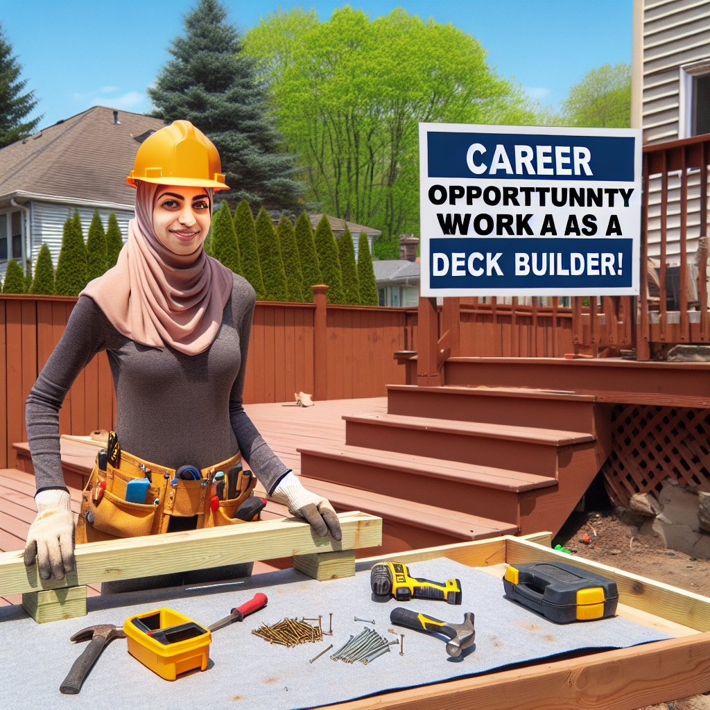 Opportunità di Carriera – Lavora come Costruttore di Deck!