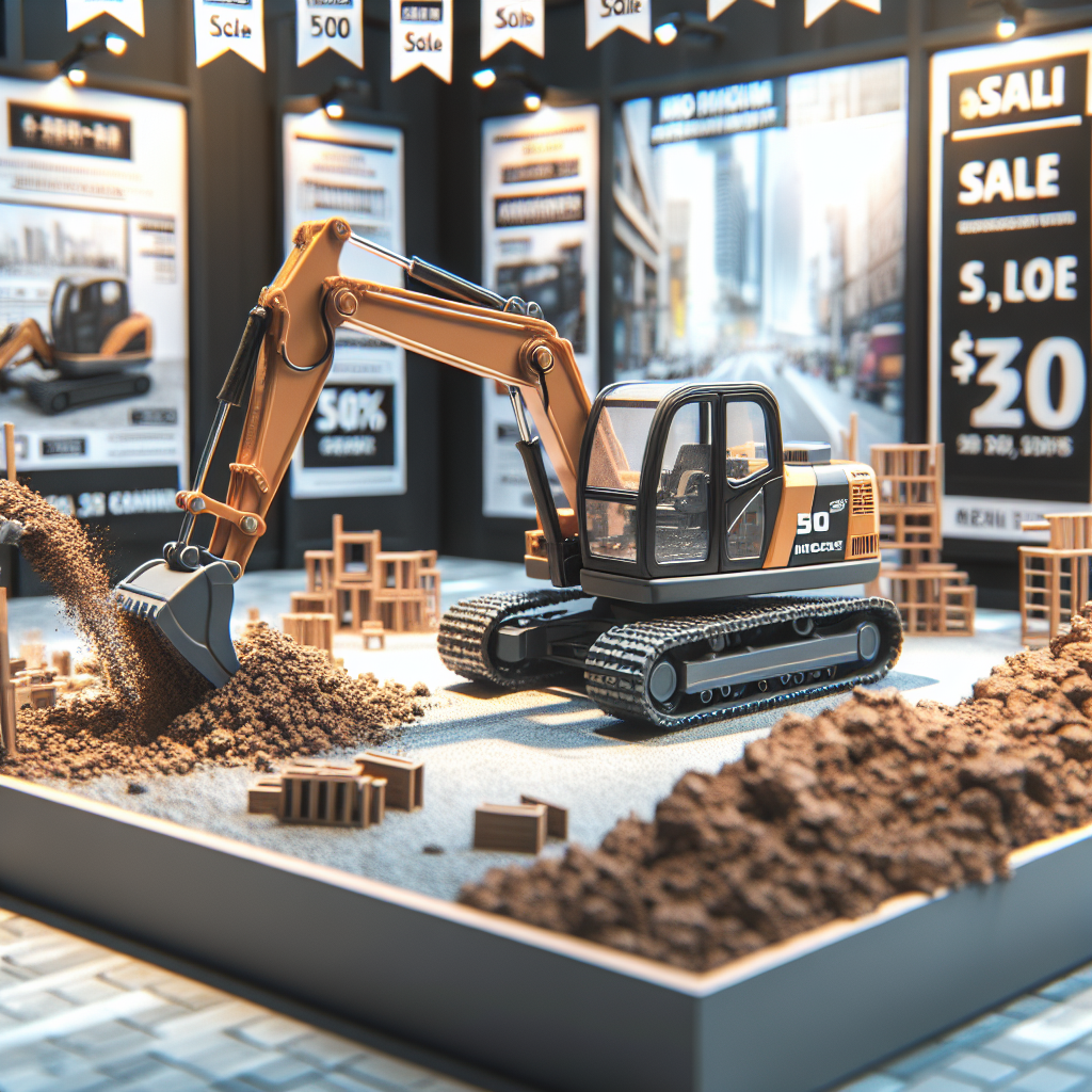 Powerful Performance, Compact Design: Discover Mini Excavators On Sale
