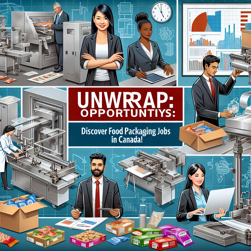 Unwrap Opportunities: Discover Food Packaging Jobs in Canada!