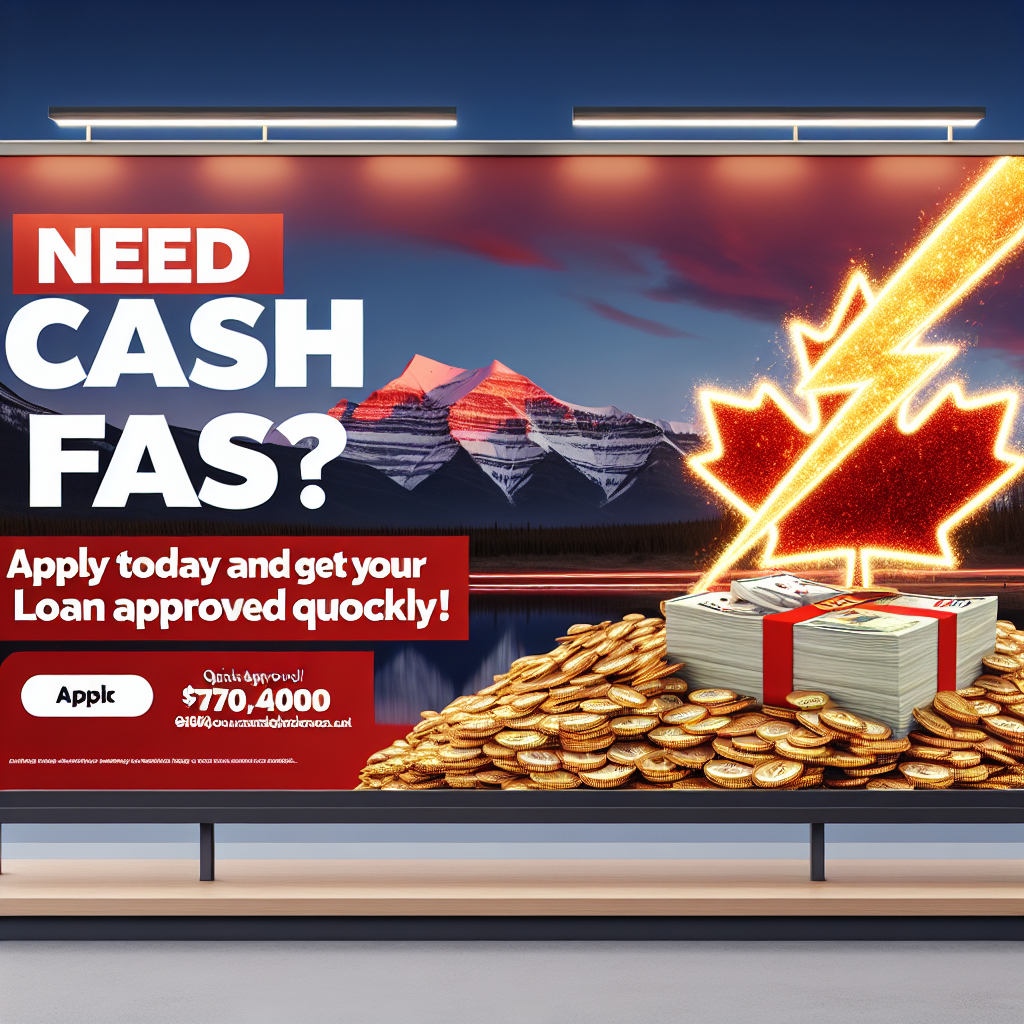 Need Cash Fast? Apply Today and Get Your Loan Approved Quickly in Canada!