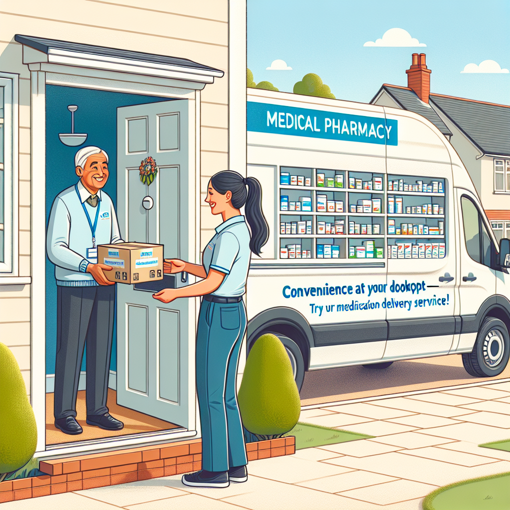 Convenience at Your Doorstep – Try Our Medication Delivery Service!