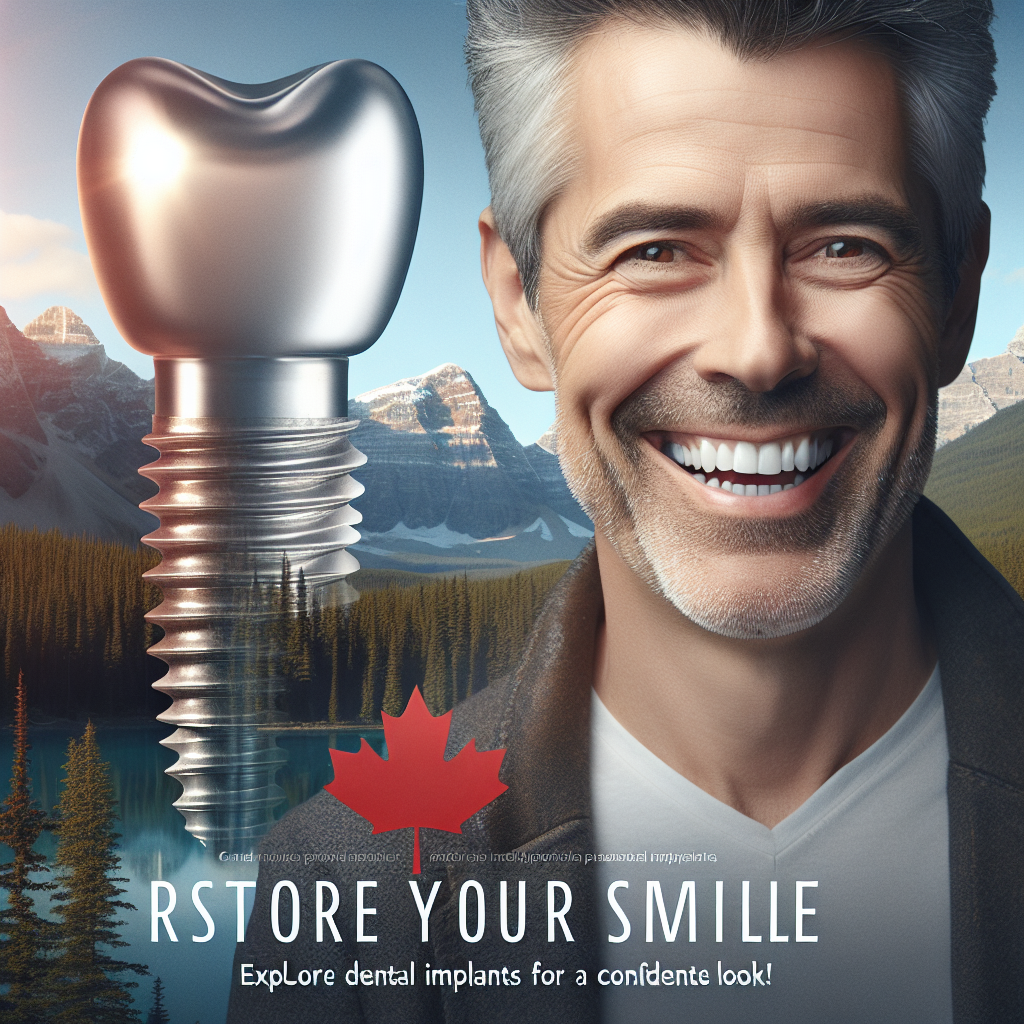 Restore Your Smile: Explore Dental Implants in Canada for a Confident Look!