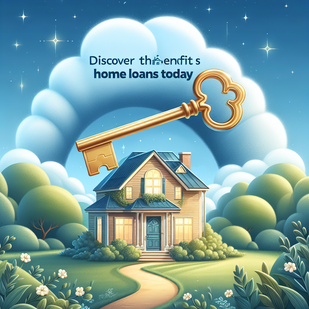 Unlock the Door to Your Dream Home: Discover the Benefits of Home Loans Today!