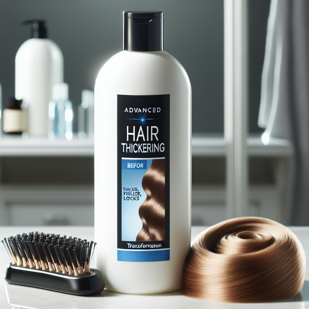 Transform Your Hair: Discover Thicker, Fuller Locks with Our Advanced Hair Thickening Shampoo!