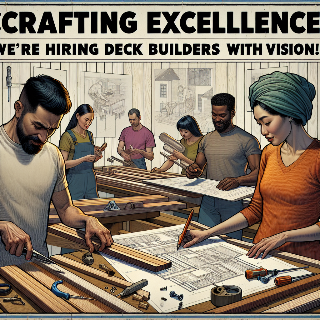 Crafting Excellence: We’re Hiring Deck Builders with Vision!