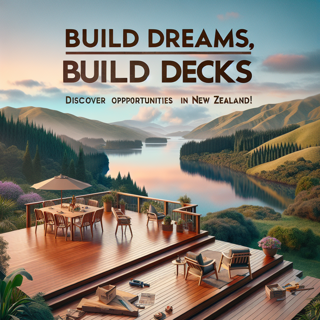 Build Dreams, Build Decks: Discover Opportunities in New Zealand!