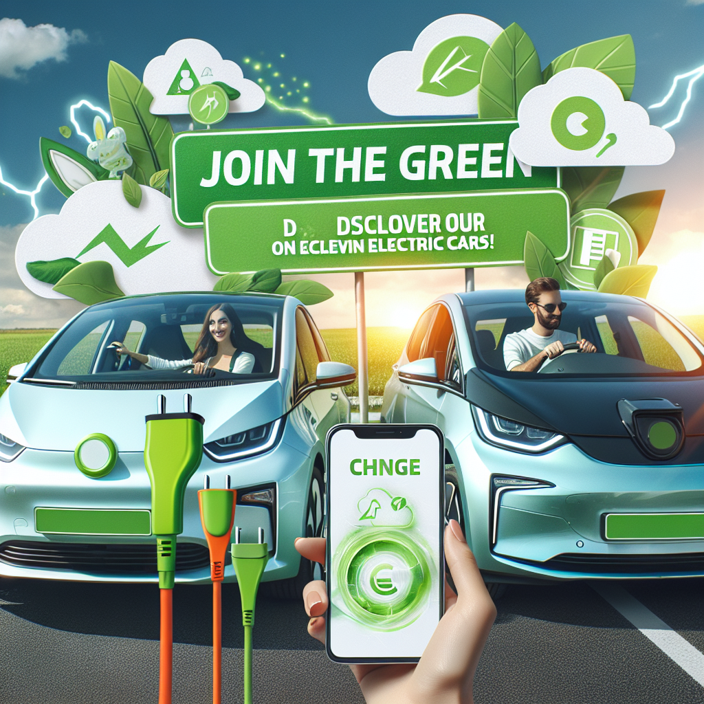 Sumate al Cambio Verde: ¡Descubre Nuestros Descuentos Exclusivos en Autos Eléctricos!