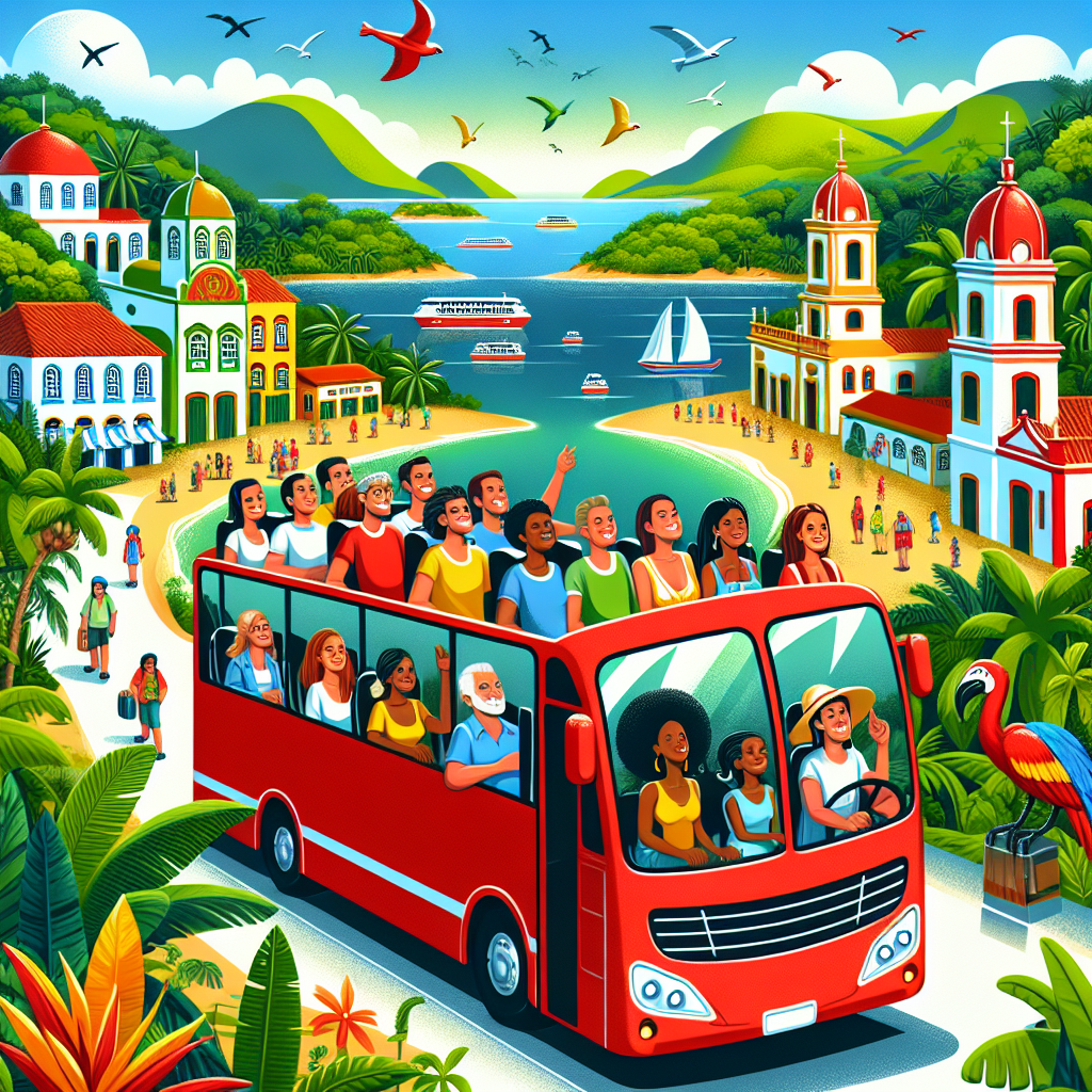Descubra a beleza do Brasil: Faça um passeio de ônibus!