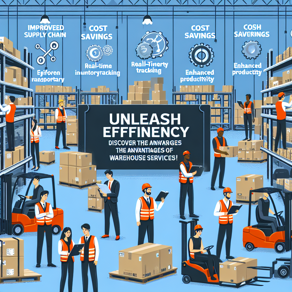 Débloquez l'efficacité : Découvrez les avantages des services d'entrepôt !