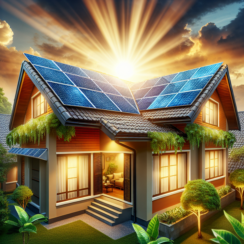 Energía Solar para tu Hogar – Ahorra con Nuestros Paneles Solares!