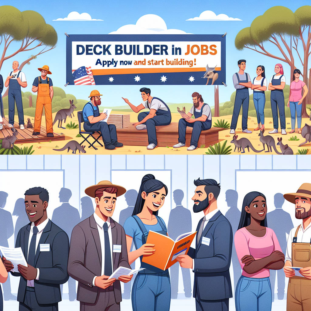 Deck Builder Jobs in Australia: Apply Now and Start Building!