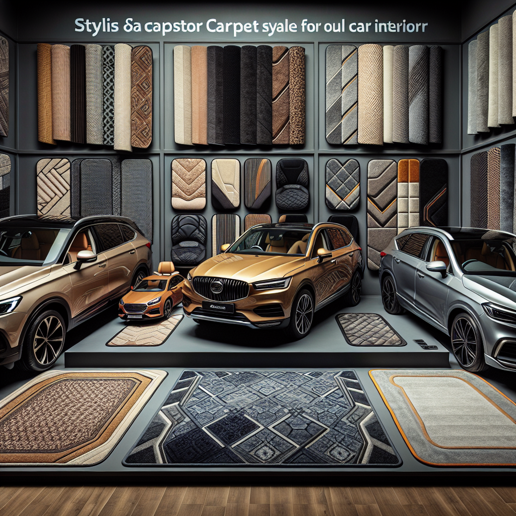 Upgrade Your Ride with Stylish Car Carpets in India