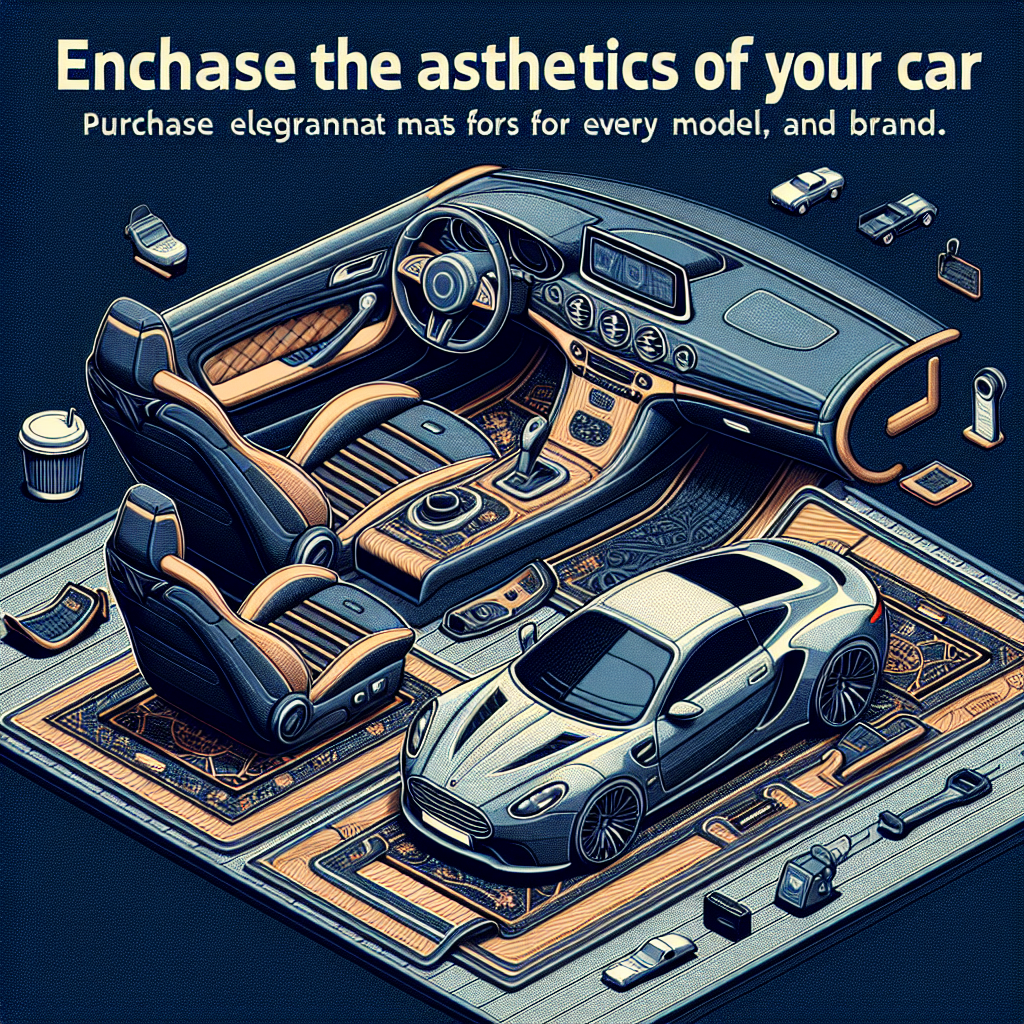 Izboljšajte estetiko vašega avtomobila: Kupite elegantne preproge za vsak model in znamko